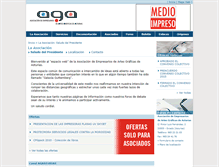 Tablet Screenshot of agasturias.es